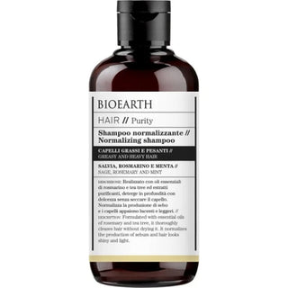 Bioearth shampoo normalizzante 259 ml