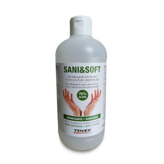 Tover - Sani & Soft gel igienizzante per le mani con alcool